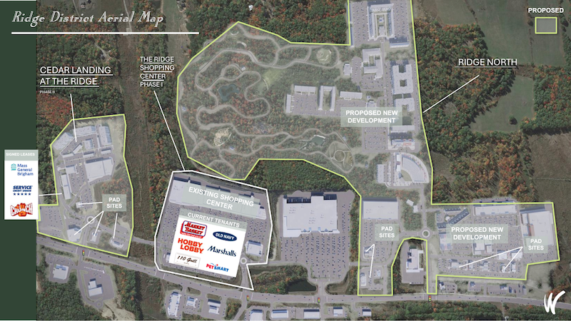 Map Of Cedar Landing And The Ridge In Rochester New Hampshire 3