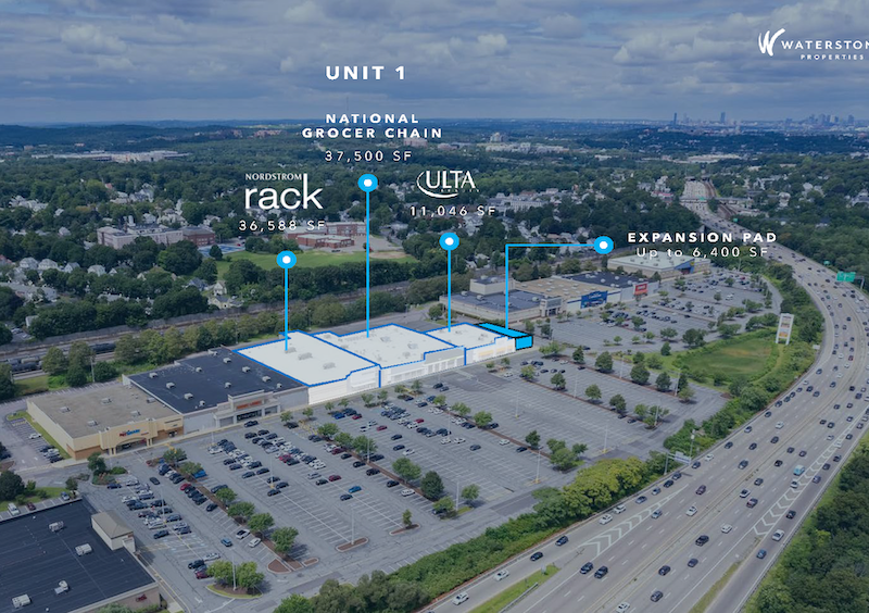 Aerial view of Marketplace At Braintree Site Image